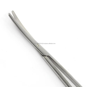 Tijeras de Disección Curvas Metzenbaum, Herramienta Quirúrgica Manual de Acero Inoxidable Premium, Certificación CE ISO Clase I, Marca Privada OEM - Product Image 6