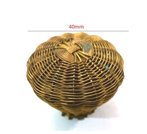 Perilla de gabinete de fuego de hierro decorativa de calidad superior Vintage hecho a mano forjado a mano hierro forjado - Product Image 2