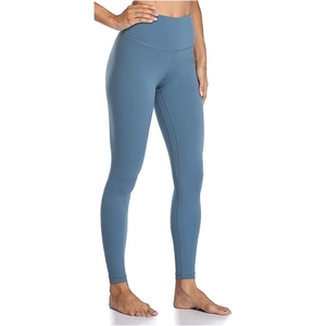 Leggings de Cintura Alta con Cordón Ajustable para Mujer, Pantalones Deportivos y de Yoga con Estampado por Transferencia de Calor - Product Image 4