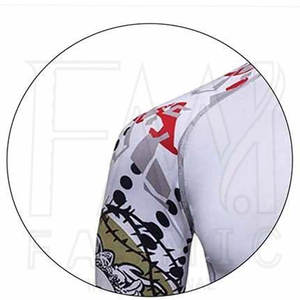 Crew Neck Compression Fitness Rash Guard para mujer Color personalizado Fabricado por Fasmic International - Product Image 3