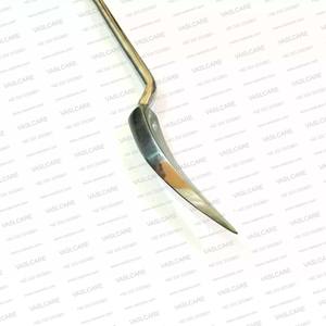 Punzón de hueso puntiagudo, instrumento quirúrgico ortopédico, punzón de hueso de acero inoxidable para fijación de fracturas, herramienta Manual de arranque de hueso, punzón CE - Product Image 2