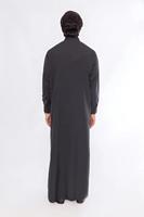 Kaftans arabes islamiques pour hommes avec logo personnalisé d'usine, robe pour l'Aïd, Dubaï, Ramadan, vêtements quotidiens, abaya musulmane brodée, vêtements pour hommes