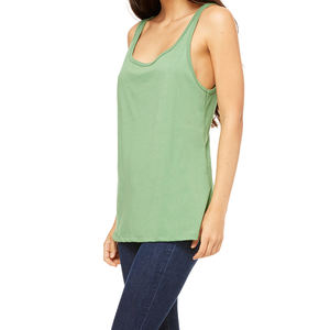 Best Manufacturer Cheap Price High Quality Breathable Long <b>Women</b> <b>Tank</b> <b>Tops</b> Customization Label 100% Cotton Hot Sale - Product Image 2