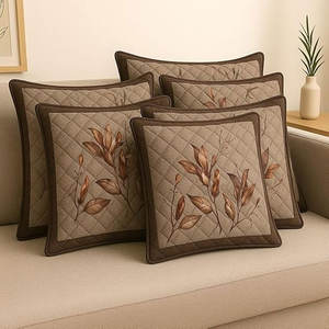 Latest Design Style Pure Cotton Material <b>Cushion</b> Cover with Premium Weave for Home Decoration - Product Image 5