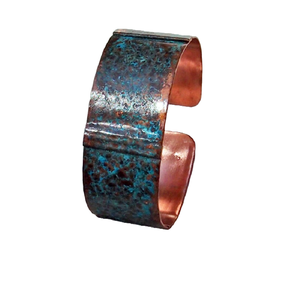 New Year Fashion Patina Jewelry Black Friday Collection for Women 20 Gauge Round Bracelet Made of <b>Copper</b> Christmas Jewelry - Product Image 3