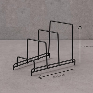 Nouveauté : support en fer utilitaire moderne pour une présentation décorative et fonctionnelle, offrant un aspect propre et une grande résistance - Product Image 2