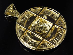 New Design Luxury Moissanite Diamond Studded In S925 Silver Iced Out Hip Hop Pendant Jewelry For Men - Product Image 3