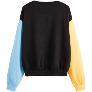 Sweat-shirt streetwear personnalisé pour femme, vêtements OEM, pull à col rond multicolore pour femme, sweat-shirt multicolore 2026 - Product Image 4