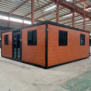 Casa de contenedores modulares de techo plano prefabricada de China de calidad confiable para cabina de alquiler turístico estilo de <span class=keywords><strong>Villa</strong></span> de lujo - Product Image 2