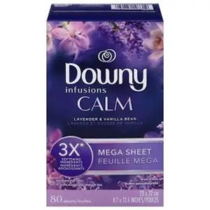 Downy - Infusions Calm Mega Dryer <b>Sheets</b> & Laundry Fabric Softener - Product Image 5
