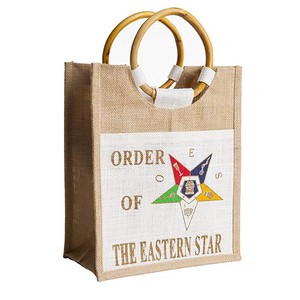 Sac fourre-tout en jute personnalisé sac de plage en toile de jute de qualité supérieure avec impression personnalisée derniers arrivages en vente - Product Image 6