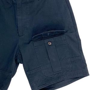 Shorts en twill 100% coton, shorts d'été avec poche pour homme, shorts à boutons, shorts cargo durables pour homme - Product Image 3