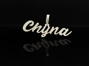 Pendentif en diamant glacé hip-hop en acier inoxydable personnalisé de haute qualité - Product Image 3