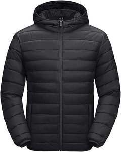 Veste matelassée pour homme, fabrication OEM ODM, vêtements d'extérieur matelassés isolés pour l'hiver, production de marque personnalisée - Product Image 5