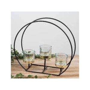 Portavelas Homesake elegante para el hogar, decoración festiva y navideña para otras funciones - Product Image 4