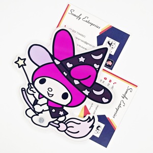 Hello Kitty conception personnalisée porte-pince à épiler magnétique fait à la main acrylique carrelage cils outil Logo privé cils en gros - Product Image 4