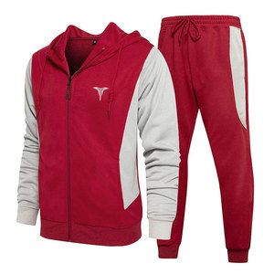 Nuevo Conjunto Deportivo para Hombre, Estilo Urbano, con Capucha, Ligero y Cómodo, con Cierre, Pantalón Largo, Traje para Correr - Product Image 1