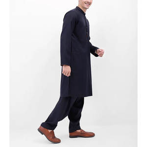 Totalmente personalizado Logo Impresión Hombres Shalwar Kameez Buena calidad Algodón Hecho Transpirable Hombres Shalwar Kameez - Product Image 2