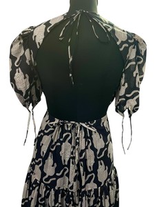 Vestido de algodón de Tigre Blanco estampado a mano de alta calidad para mujer, estilo bohemio e indio con estilo audaz directamente del fabricante - Product Image 5