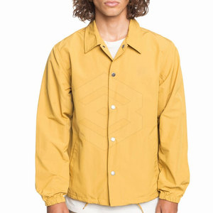 Chaqueta Deportiva Profesional para Hombre 2025, Fácil de Usar, Transpirable, Cuello Alto, MOQ Bajo, Corte Holgado, Poliéster/Algodón, Invierno - Product Image 1