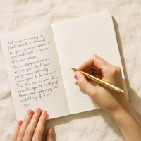 Journal de jardin intérieur LABON, pleine conscience, gratitude, réflexion, soins personnels, guérison émotionnelle et croissance personnelle, carnet d'écriture