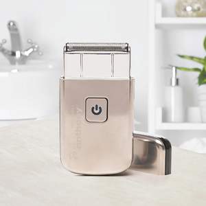 Afeitadora Eléctrica Recargable USB para Hombre, con Batería de Litio-Ion, Doble Cuchilla, en Alemán, IPX7, para Afeitar la Cara - Product Image 3