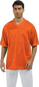 Camiseta de fútbol diseñada para el rendimiento con poliéster de alta calidad de secado rápido y tejido elástico adecuado para ropa deportiva - Product Image 5