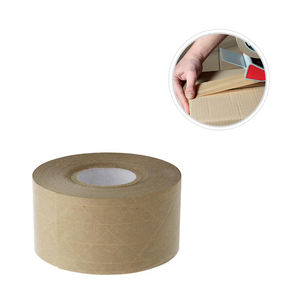 Cinta de Papel Kraft de embalaje activado por agua, personalizado, precio competitivo, buena calidad, novedad - Product Image 5