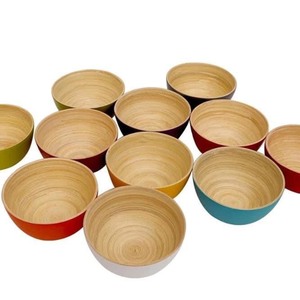 Vente 2025 bol à salade en bambou réutilisable/ensemble de bol en bambou pour utilisation à la maison, hôtel, restaurant, fête,... Depuis Eco2go Vietnam - Product Image 6