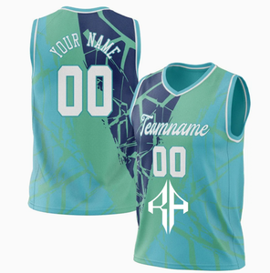 Nueva llegada de camisetas de baloncesto de sublimación para hombre 100% poliéster Premium de alta calidad logotipo personalizado de ATLANTIC - Product Image 4