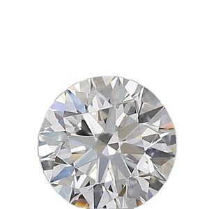 เพชรเม็ดกลมสีขาว0.50กะรัตเจียระไนแบบสดใส VVS2เพชรหลวม100% ใสจากอินเดีย - Product Image 1