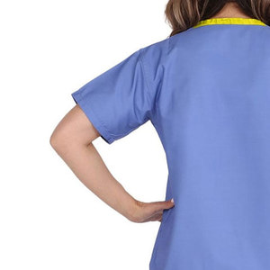 Uniformes Médicos Elásticos de Spandex, Estilo Moderno, Precio Económico, Conjuntos de Uniformes de Hospital, Pantalones Tipo Jogger, Logotipo Personalizado, Unisex - Product Image 6