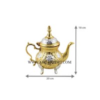 Fabricant de Pots à Café et à Thé en Aluminium Poli Miroir, Décoration d'Intérieur, Qualité Deluxe, Aspect Élégant, Capacité 1L, avec Couvercle