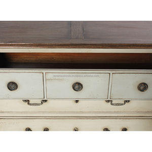 Furniture Display Cabinets & Porcelain <b>Plates</b>, Model No. 7207 With Mahogany Mirror <b>Glass</b> - Product Image 5