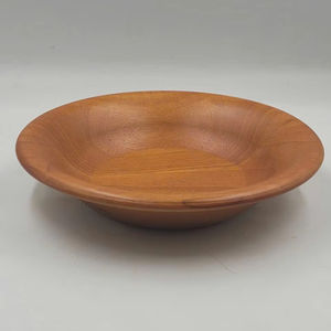 Grand saladier en bois naturel Huhipro D21H4.6CM Modèle 02 avec fonction antidérapante pour utilisation intérieure et extérieure sur comptoir de cuisine Vietnam - Product Image 1