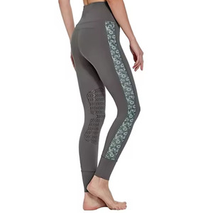 2024 nueva llegada de Color personalizado ropa de invierno equitación sublimación mujeres Legging ecuestre Legging ropa de mujer - Product Image 4