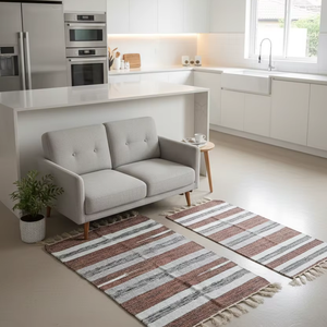 Wholesale Cotton Handloom Cutshuttle <b>Rug</b> / <b>Runner</b> Assorted Designs & Assorted Colors Travel Camping Prayer - Product Image 1