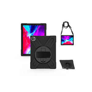 Étui de protection pour tablette Netzy 2020 iPad Pro 12.9 SAFA Defender Noir Compatible avec iPhone Fabriqué en TPU PU et PC - Product Image 5