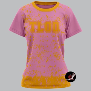 Top Ladies of Distinction Inc letras griegas bebé para mujeres TLOD ajustado gráfico Slim Fit camisetas Streetwear parche bordado - Product Image 1