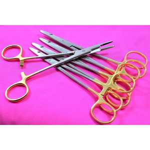 Juego de Porta Agujas Olsen Hegar Manuales de Acero Inoxidable, 5 Piezas, 6 Pulgadas, Carburo de Tungsteno, Instrumentos Quirúrgicos de Sutura, Certificación CE - Product Image 6