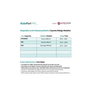 Rouleau tendeur de lève-vitre gauche pour Kia Optima,Sportage - Product Image 2