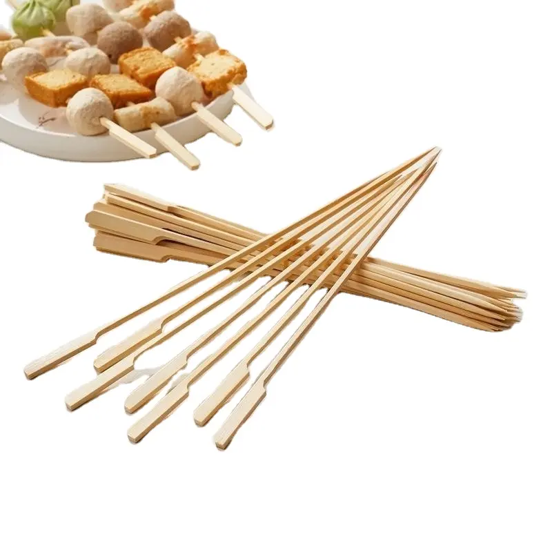 중국 대나무 스틱 바베큐 일회용 바베큐 대나무 꼬치 케밥 스틱