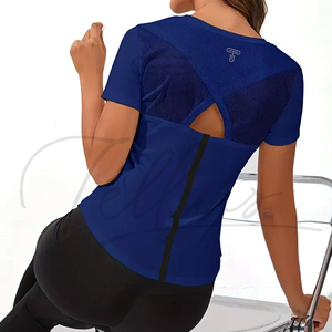 Hot Sale Women's Formal Crocheted Tank <b>Tops</b> with Front Logo Quick Dry Breathable Custom Colors - Product Image 2