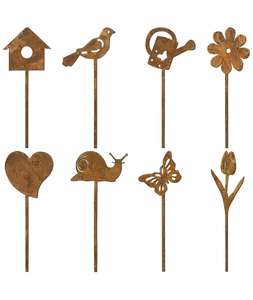 <b>Ornamental</b> Metal <b>Garden</b> Stick With Detailed Floral Designs Enhancing Aesthetic Beauty Of Any <b>Garden</b> And Yard - Product Image 2