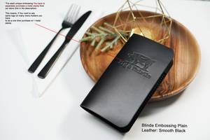 LBH-0200หนังมีที่ใส่ธนบัตรสำหรับร้านอาหาร - Product Image 3