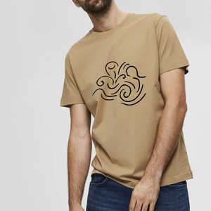 Breathable Contrast Stitching Knitted Men's T-Shirts Embroidery Short Sleeve OEM ODM Custom Design <b>Tshirts</b> Supplier From BD - Product Image 3