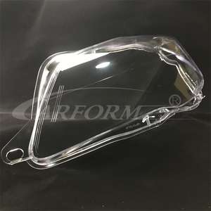 Système d'éclairage automobile Abat-jour <span class=keywords><strong>Prix</strong></span> bon marché Assemblage de voiture Pièces de carrosserie Led Projecteur Lentille Couverture pour phare Led - Product Image 6