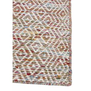 Alfombras Abrash Adwv-13047 de Tejido Plano con Patrón Geométrico en Lana y Viscosa, Color Rosa y Morado, para Uso Doméstico - Product Image 3