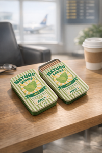 Stuzzicadenti al Gusto di Menta in Scatola di Latta per Smettere di Fumare - Product Image 2