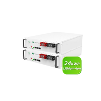 حزمة بطارية ليثيوم أيون energycremit 48v 230ah 24kWh لتخزين الطاقة مع Lifepo4 لنظام الطاقة الشمسية